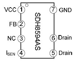 SDH8594AS管腳排列圖