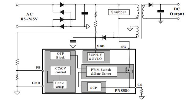 PN8580電路圖