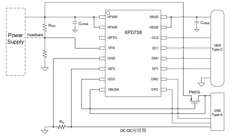 XPD738DP30 DC-DC應用電路圖