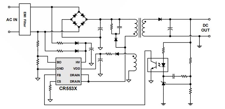 CR5534典型電路圖