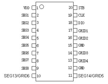 aip1620引腳排列