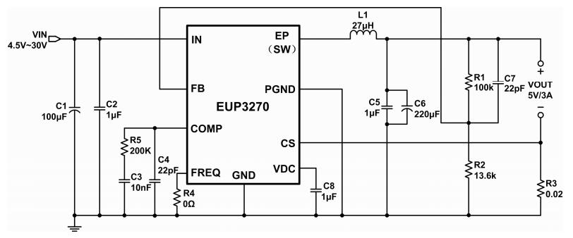 eup3270應用電路