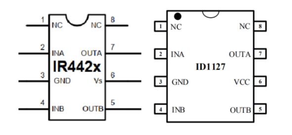 ir4427代換芯片ID1127封裝
