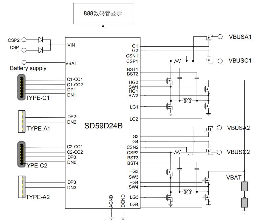 SD59D24B應用電路圖